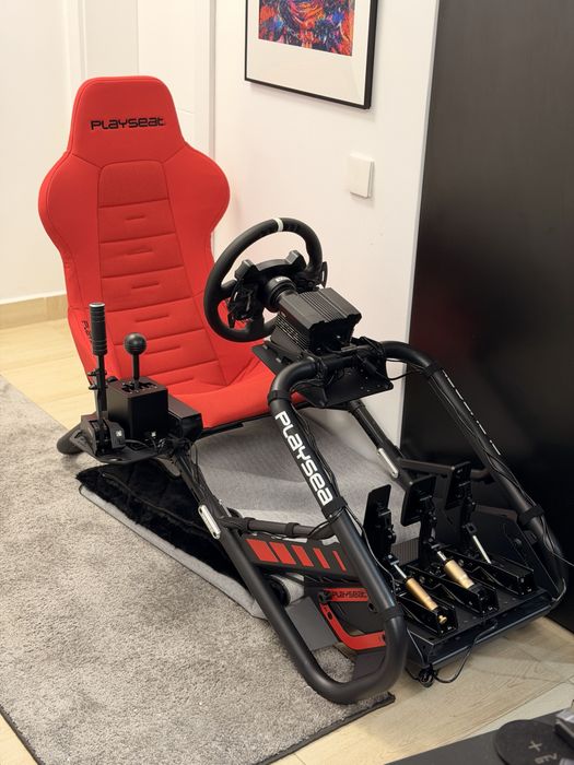 MOZA R9 V3 + CRP2 + HGP + HBP + Playseat Trophy | Ca Nou | Garanție