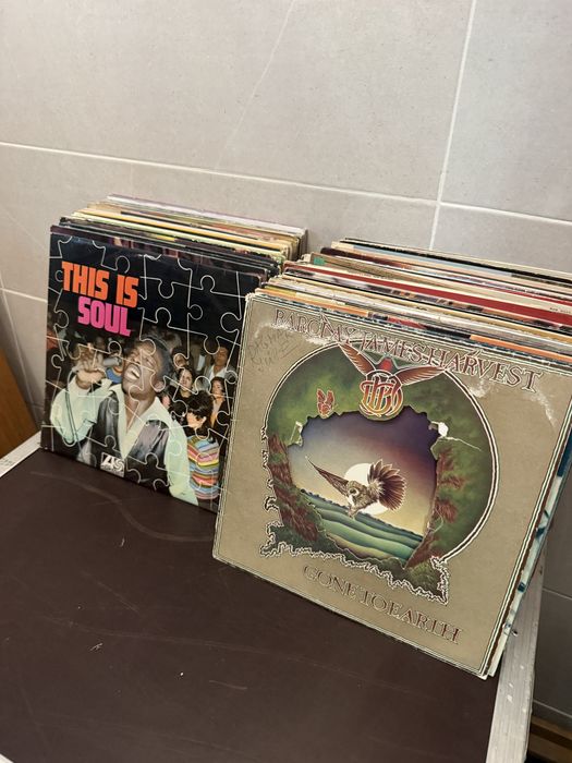 Colectie 105 discuri vinil vinyl nu cd lot