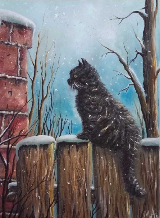 Авторска картина с маслени бои