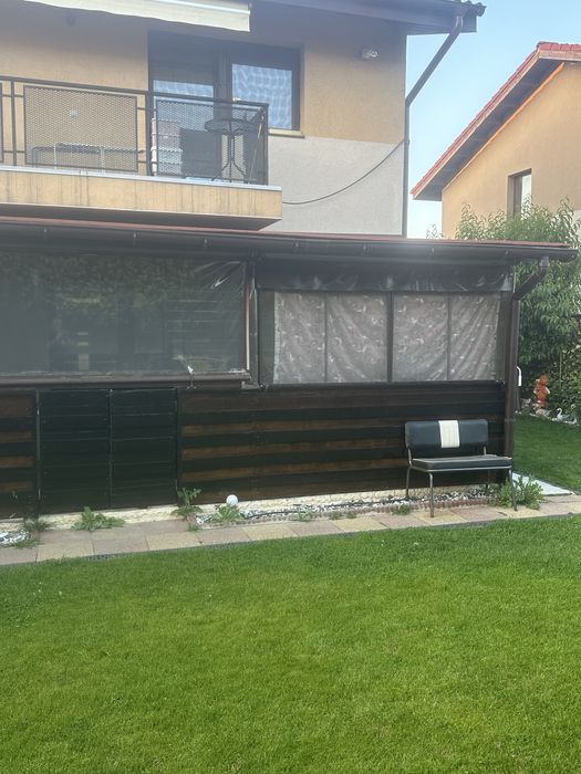 Vand  3 rulouri 250 m latime , demontabile pt inchidere terasa