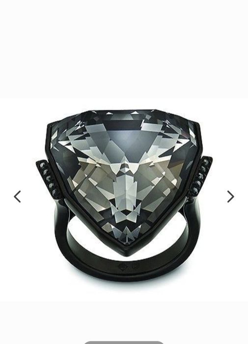 Комплект Swarovski, колие и пръстен