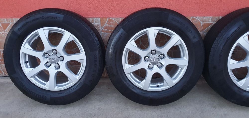 Jante aliaj originale audi pe 17.