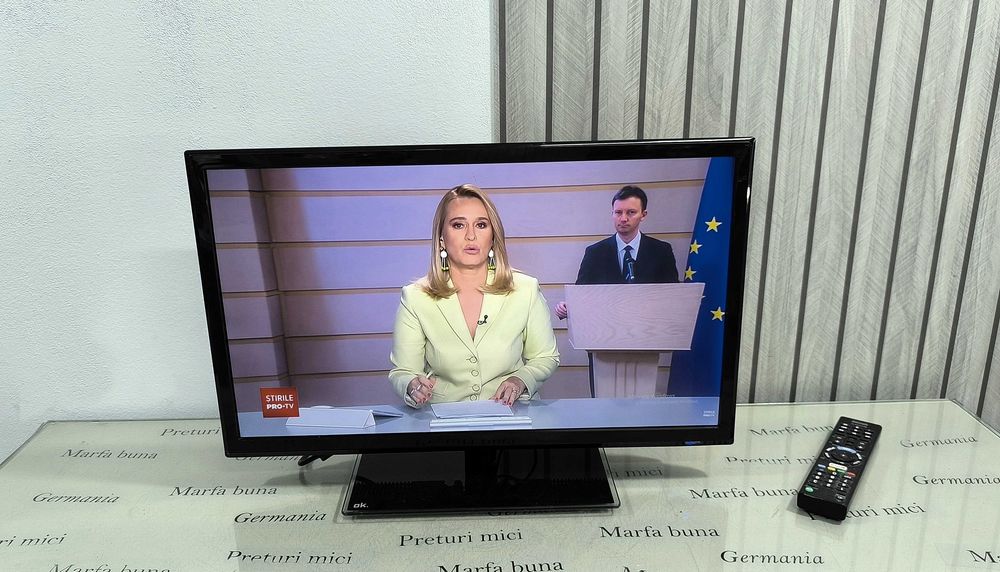 Televizor LED ok. OLE 24450-B SAT Negru 24 Inch 60 cm Import Germania