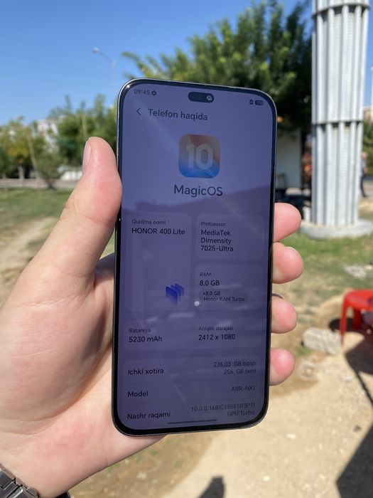 Honor 400 Lite 5G (16/256) ideal srochna