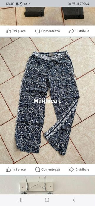 Vând pantaloni mărimea L