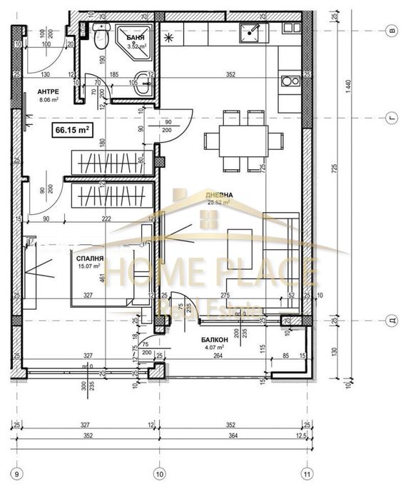 Продава се Двустаен апартамент в к.к. Св.Св. Константин и Елена - 71 кв.м за 1972 €/кв.м - Снимка #1
