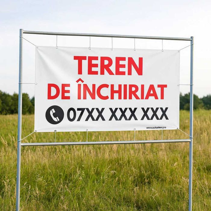 Banner De Vânzare / De Închiriat / Personalizat