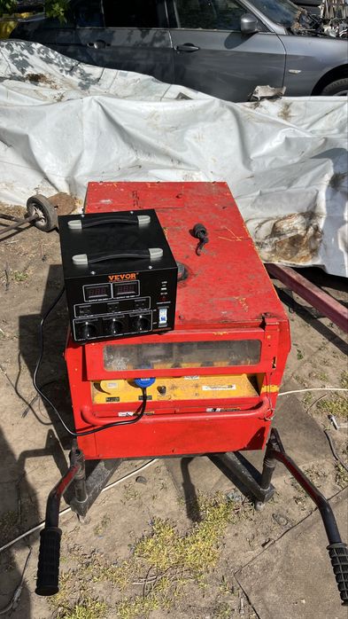 Vand generator 220v cu convertor aparat sudura arc gen weldmaker 200ssd 889 ore