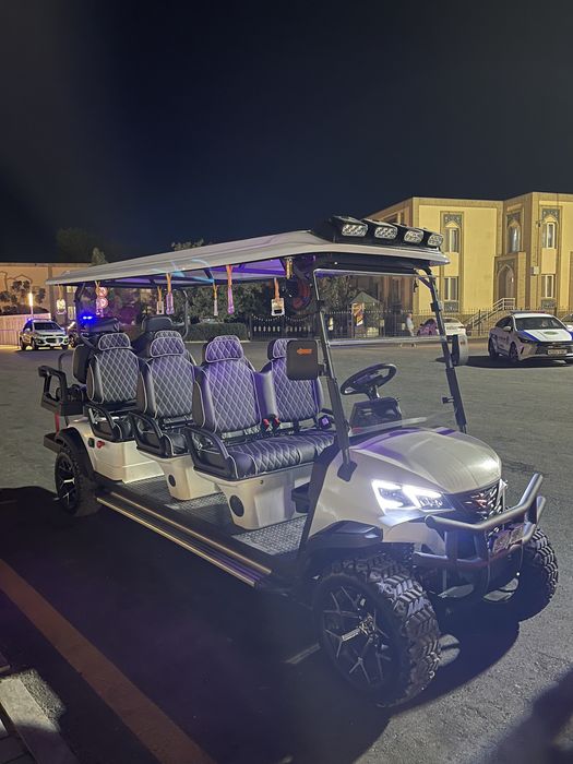 Golf cart 8 kishilik sotiladi