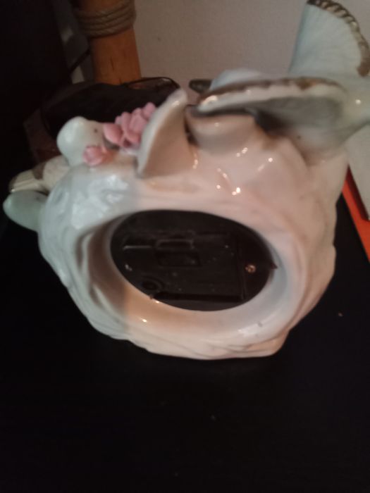 Порцеланов часовник старинен