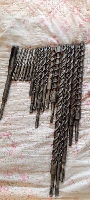 Lot 20  Burghie Profesionale SDS-Plus + Daltă canale - Made in Germany (PGM)