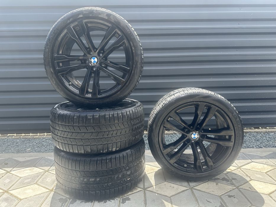 Jante aliaj BMW in doua latimi R20 + cauciucuri in stare buna 10j / 11 j x 20