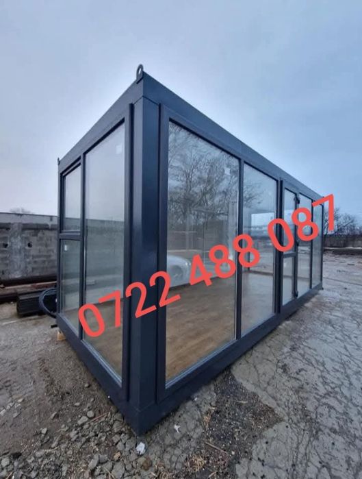 Container modular Birou | Spatii Comercial| Locuinta | 7 x 2.4 x 2.6m
