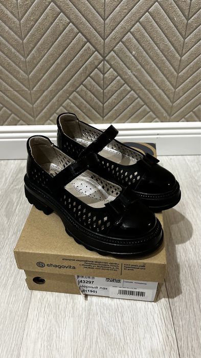Туфли черные для девочек