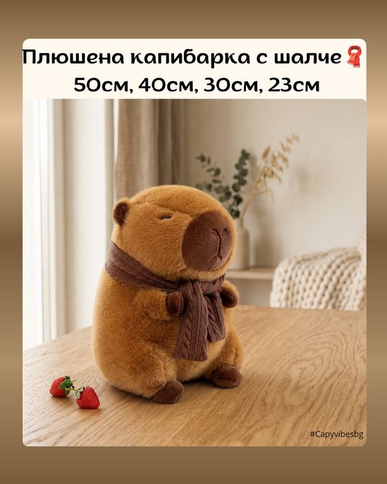 Плюшена капибара / Различни размери