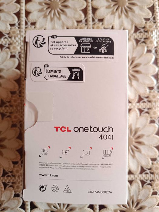 Телефон  TCL ONE TOUCH 4041