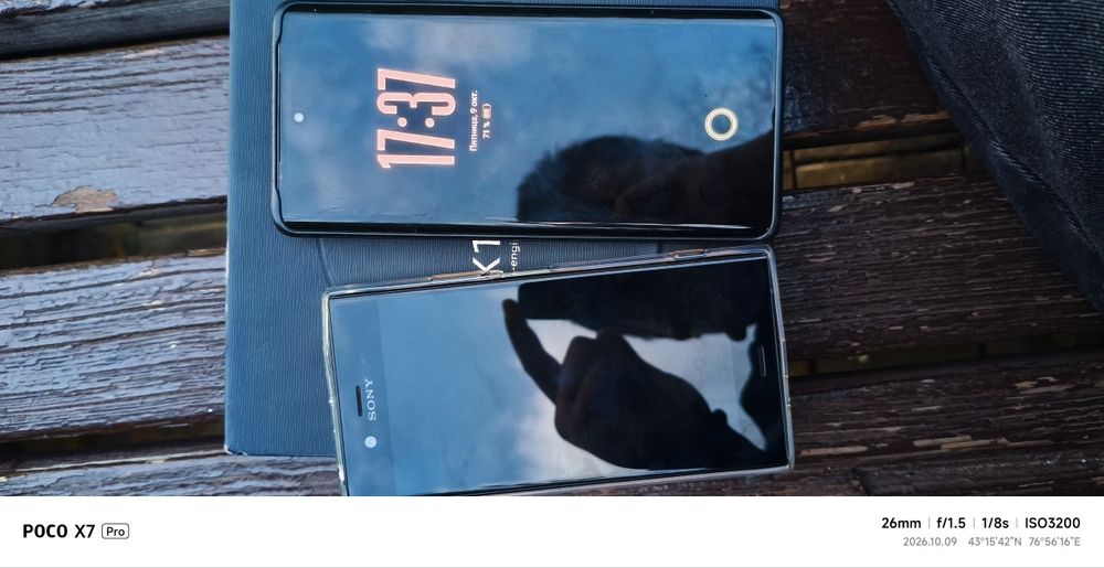 Обмен Vivo x100 и sony Xperia xz1