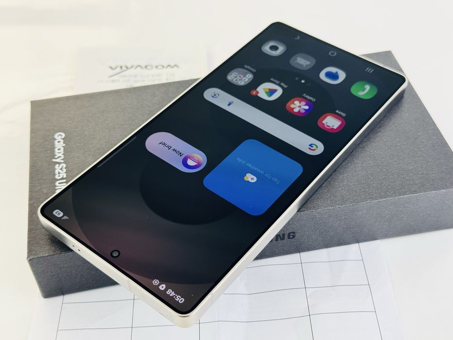 Samsung S25 Ultra 5G 256GB Titanium Gray 100% Батерия 2г. Гаранция!