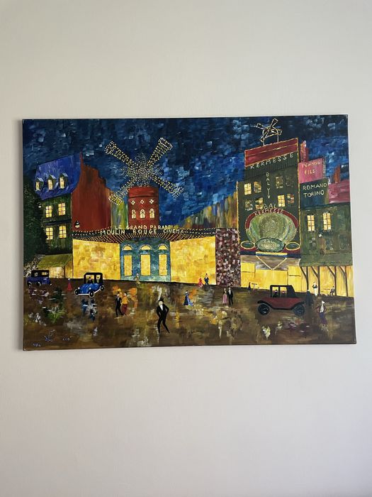 Tablou pictat in acril pe panza. REALIZEZ SI TABLOURI LA COMANDA