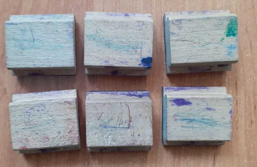 Игрушка Набор Детских штампиков  (5 шт.) СССР