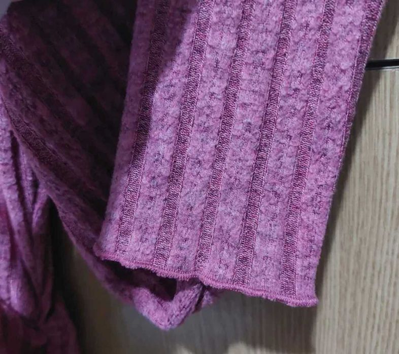 Maleta casual fucsia tricot