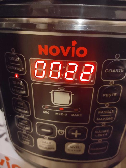 Novio easy cook, robot de bucatarie tigaie grill Dubla 34cm