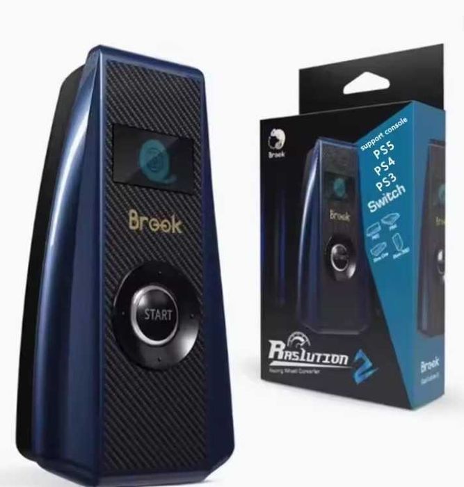 Brook Ras1ution 2 pt Fanatec Moza Logitech Simagic Thrustmaster la PS5