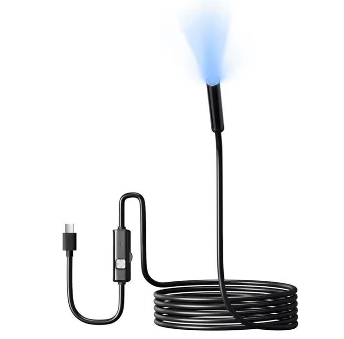 Camera Endoscopică Camera Inspectie Type C USB android și laptop 5.5mm