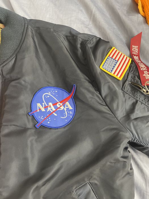 Бомбер Alpha Industries Large Nasa