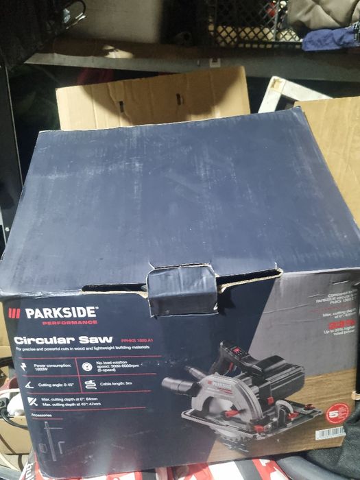 Ръчен циркуляр Parkside performance