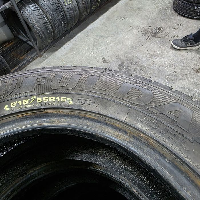 2x 215/55/16 VARA FULDA 2018 Stare excelenta