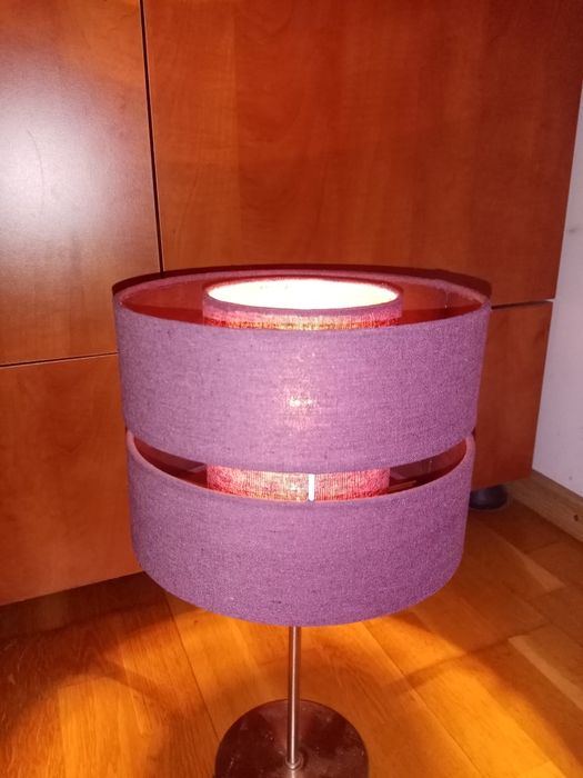 Veioza lampa moderna, abajur panza