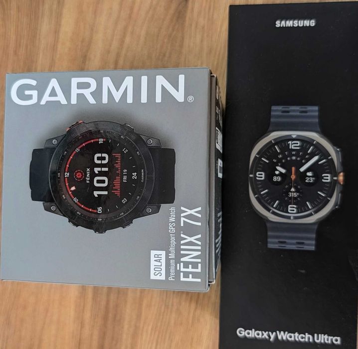 Продавам/Заменям- FENIX 7X 51mm solar/Samsung Watch Ultra LTE/Oura Ring 3/Amazfit Helio Ring