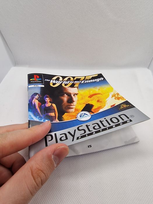 007 The World is not enough PS1 Platinum