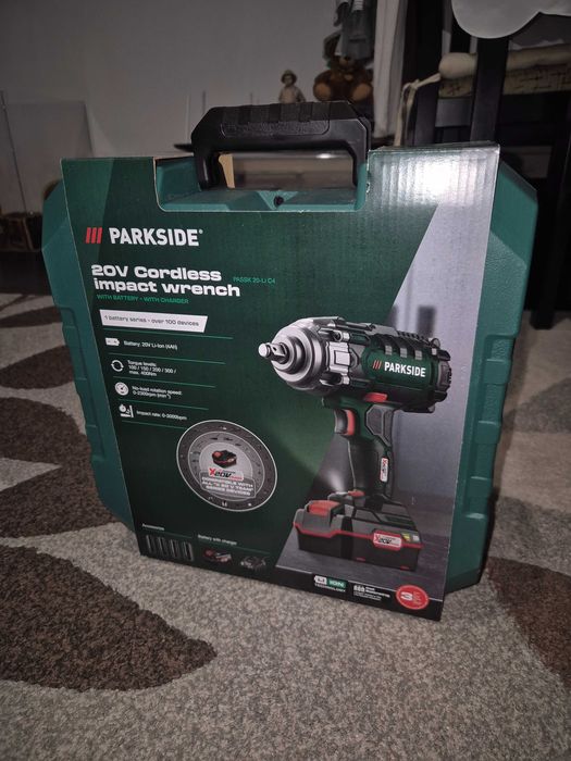 Pistol impact Parkside nou