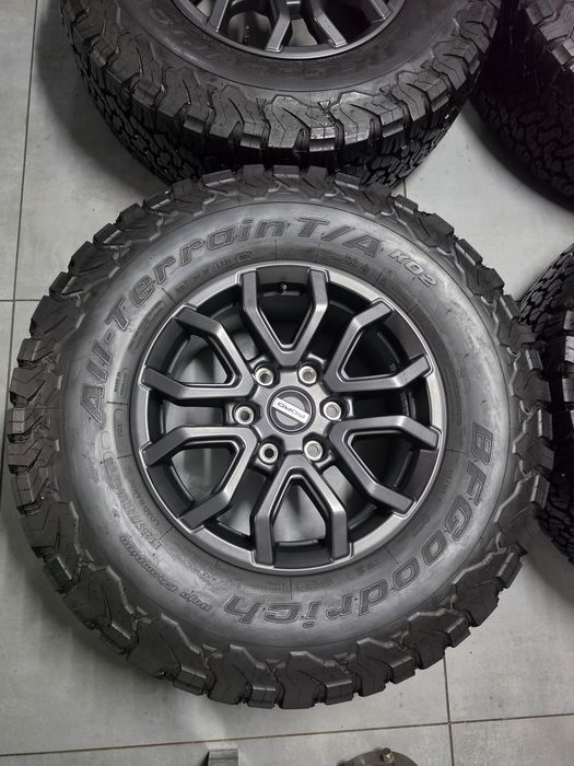 Set 4 Roti + anvelope + tpms Ford Ranger Raptor second sau noi , wildtrack  , originale