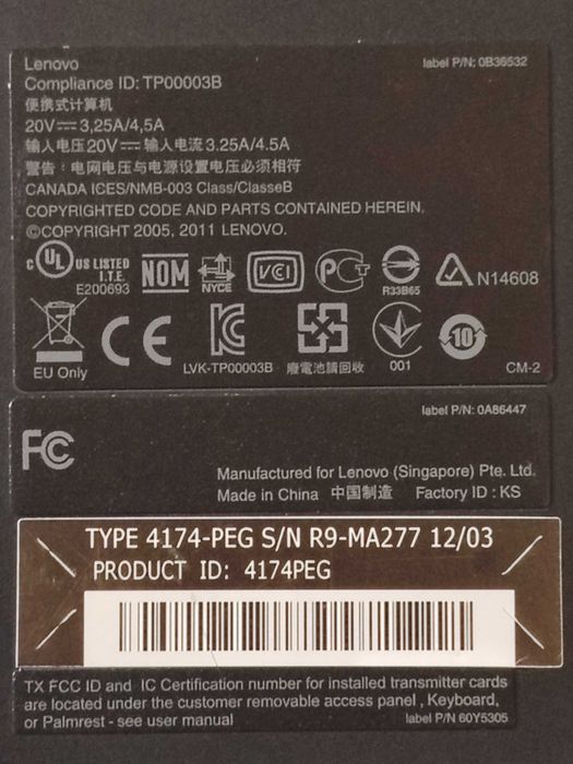 Laptop Lenovo T420S cu i7, 8 Gb de RAM si SSD
