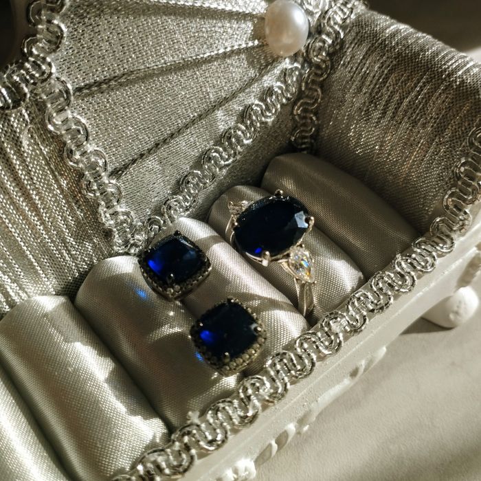 Комплект с Сапфирами
