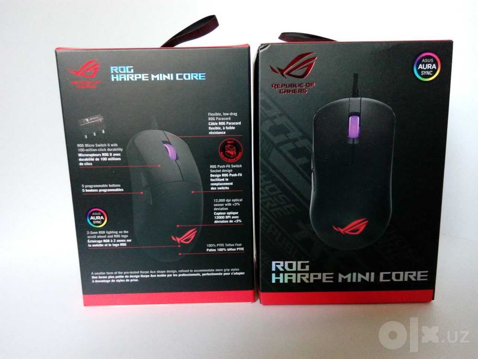 мышка ASUS ROG Harpe Mini Core Wired Gaming