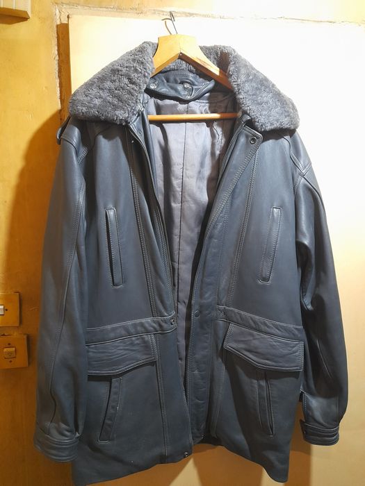 Зимна шуба естествена  кожа