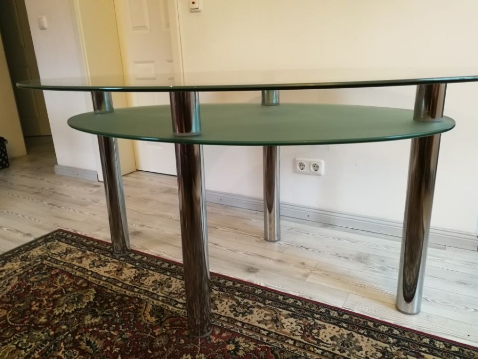 Masa sticla sufragerie, bucătărie