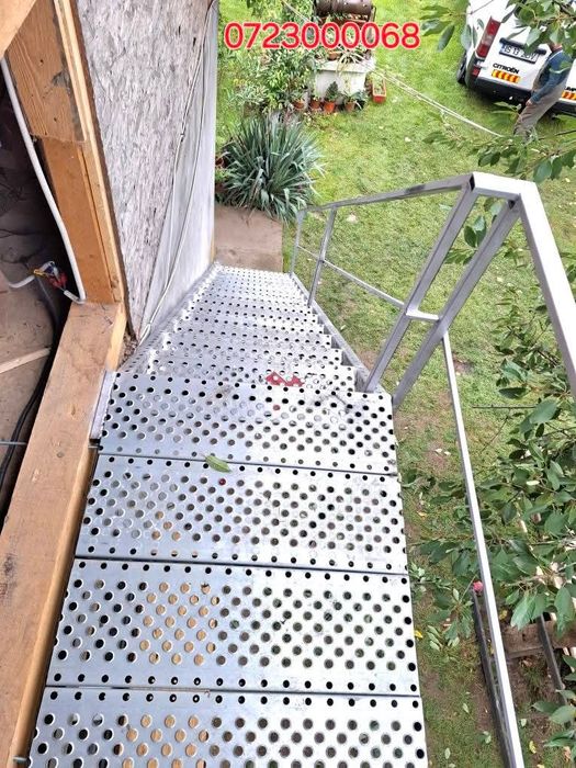 Vând scări metalice zincate, executate la comandă.
Ne deplasăm oriunde