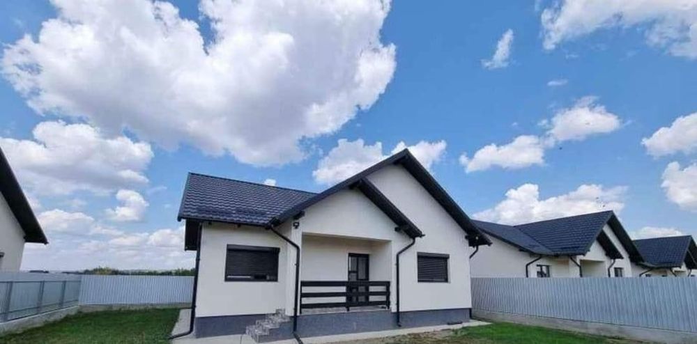 Construim case moderne pe structura metalica, cabane tip A,