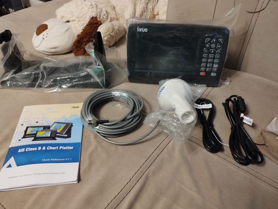 Gps chart plotter xinuo xf-607 navigation