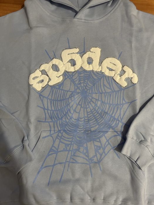 Hanorac Spider / Sp5der Baby Blue