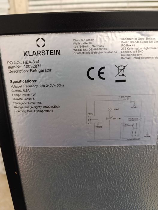 Beersafe XL Onyx хладилник за напитки