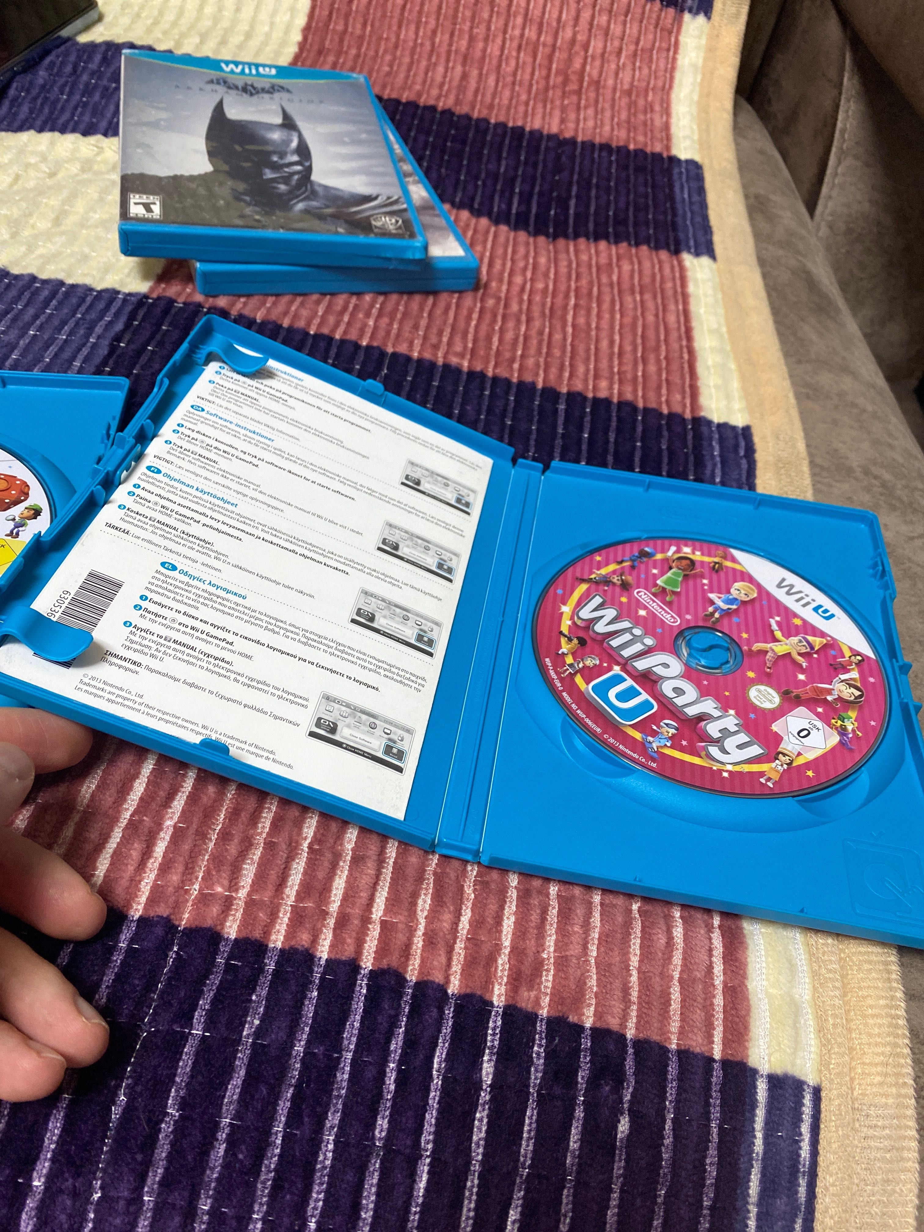 Продам игры для Nintendo Wii U (wiiu). Wii party U, nintendo land.: 5 000  тг. - Игры для приставок Алматы на Olx