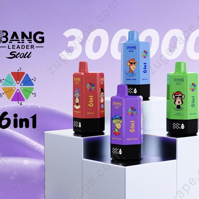Vape 300k fumuri 6 in 1. Oferta 5 bucati