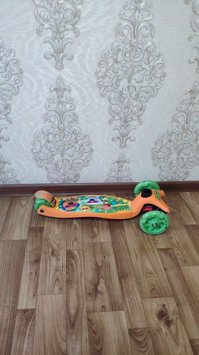 Самокат 3колесный "Ми-ми-мишки"