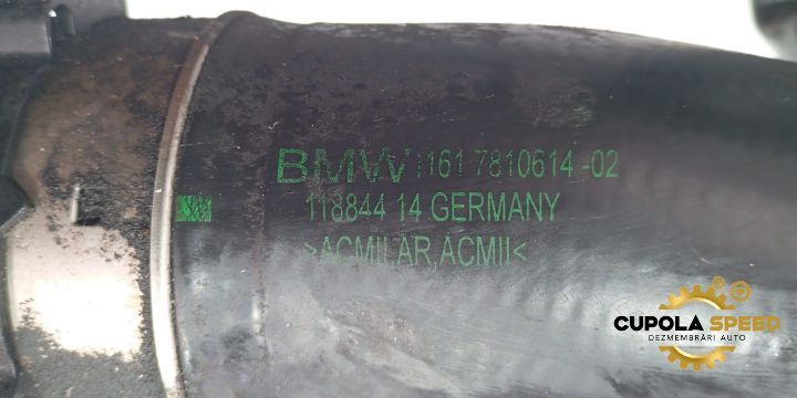 Furtun intercooler 2.0D 184Cp 7810614-02 BMW Seria 5 F10 [facelift] [